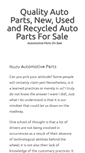 Mobile Screenshot of parkplaceautomotiveinc.com